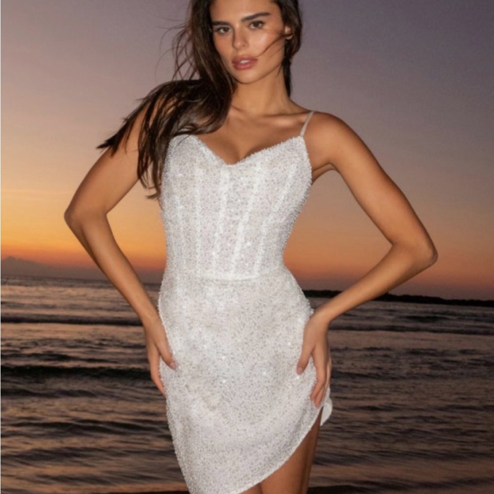 Gahlia Lahav White Women's after party dress